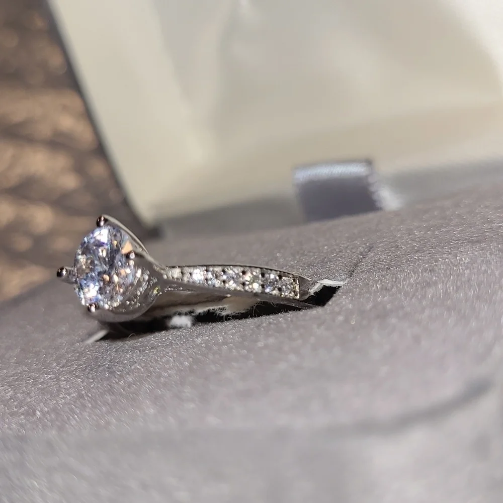 925 Silver Women's Ring New